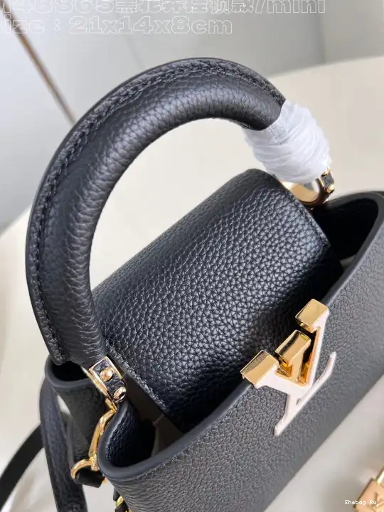 MINI-21*14*8CM LOUIS VUITTON CAPUCINES 0515